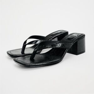 Zara | Block Square Sandal